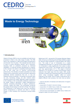 Waste to Energy Technology