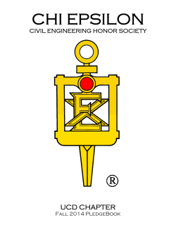 CHI EPSILON - Civil and Environmental Engineering