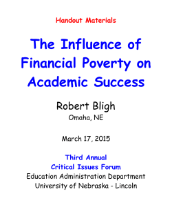 The Influence of Financial Poverty on Academic Success