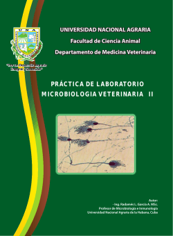 Practica de Laboratorio microbiologia veterinaria II.indd
