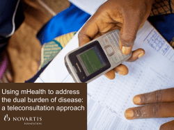 Using mHealth to address the dual burden of disease: a