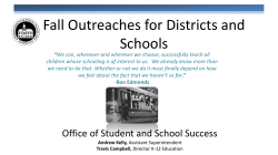 Office of Student and School Success