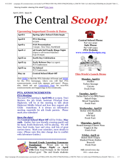 The Central Scoop!