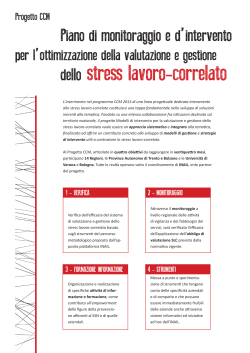 dello stress lavoro-correlato - Centro Regionale di riferimento per lo