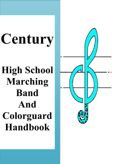Handbook 2014-2015 - Century High School Band and Colorguard