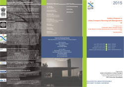 Brochure - CEPT University