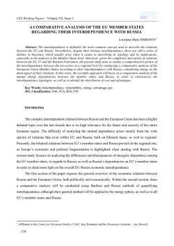 a comparative analysis of the eu member states regarding their