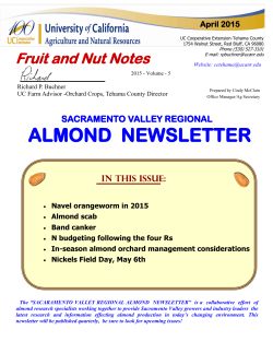 Newsletter - UCCE Tehama County