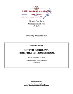 north carolina fire prevention school