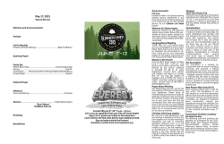 May 17, 2015 - Catalina Foothills Church