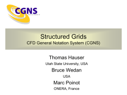 Structured Grids - CFD General Notation System