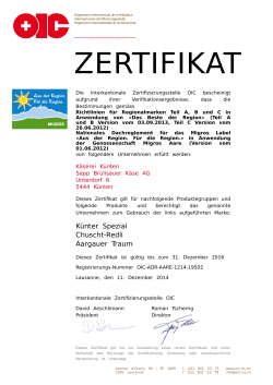 ADR_ Zertifikat bis 2015 - ChÃ¤si KÃ¼nten Sepp BrÃ¼lisauer