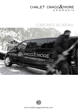 Corporate - Chalet Cragg & More