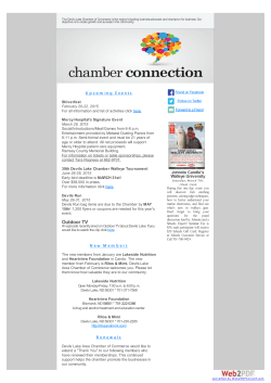 Check out the latest edition of the Chamber Connection!