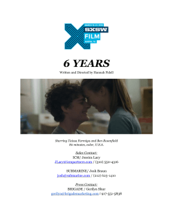 6 YEARS - Champs-ÃlysÃ©es Film Festival