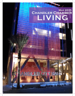 May 2015 Magazine - Chandler Chamber of Commerce