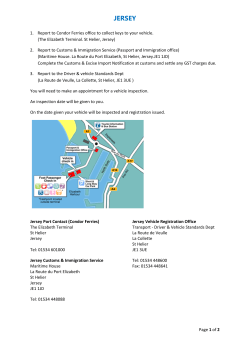 Jersey (PDF Download) - Channel Island Car Imports