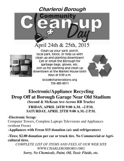 clean up 2015