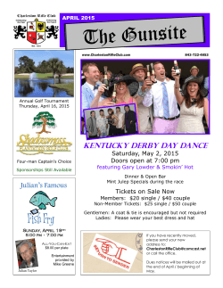 The Gunsite 2015 April - Charleston Rifle Club