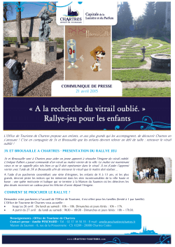3x et Broussaille Ã  Chartres - rallye jeu pour enfants