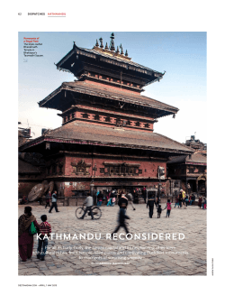 Kathmandu ReconsideRed