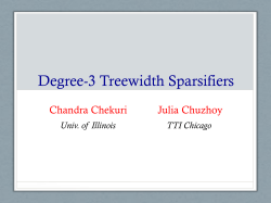 Degree-3 Treewidth Sparsifiers