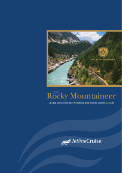 Rocky Mountaineer - The Chelsea Magazine Company