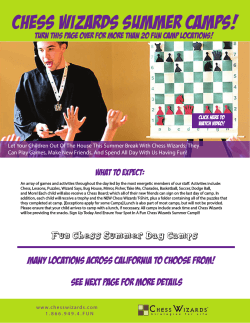 Chess Wizards Summer Camps