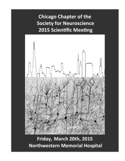 2015 Annual Scientific Meeting - Chicago Chapter Society for
