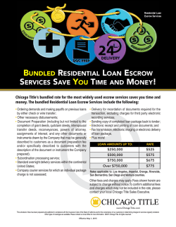 Bundled Res Loan Escrow Services.qxp