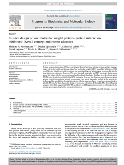 In silico design of low molecular weight protein-protein
