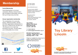 Toy Library Lincoln