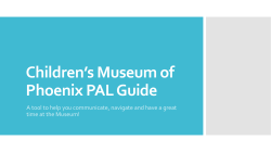 What it looks likeâ¦ - The Children`s Museum of Phoenix