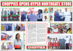 CHOPPIES now has a total of 71 stores in Botswana and still