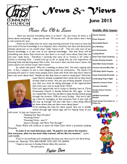 June 2015.inside - Christ Community Church