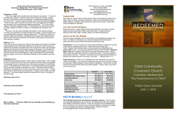 Publication2 (Read-Only) - Christ Community Covenant Church