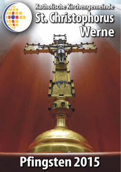 Pfingsten 2015 St. Christophorus Werne