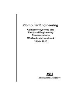 Computer Engineering M.S. Handbook