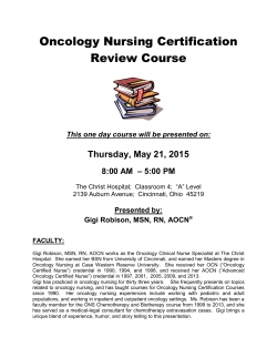 OCN Review Course 5.21.2015.doc - Cincinnati Tri