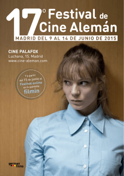 folleto en pdf - Festival de Cine AlemÃ¡n