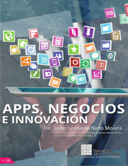 Apps negocios e innovaciÃ³n