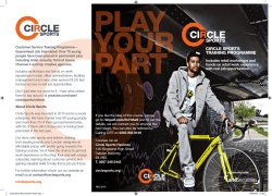 Find out more - Circle Sports