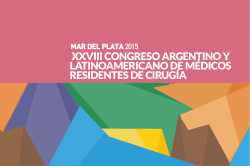 XXVIII Congreso de MÃ©dicos Residentes de CirugÃ­a