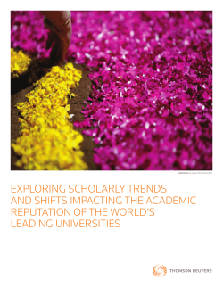 exploring scholarly trends and shifts impacting the academic