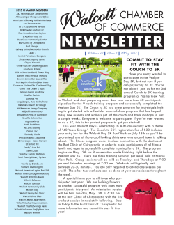MAY 2015 Chamber Newsletter
