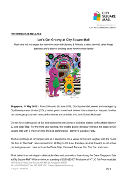 Let`s Get Groovy at City Square Mall