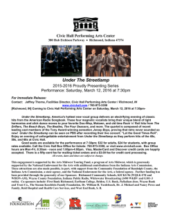 Under The Streetlamp/ Release - Civic Hall Performing Arts Center
