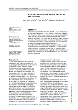 PDF - Journal of Civil Aviation â¢ Open Access