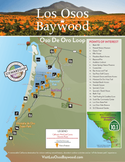 Oso De Oro Loop - Wine Coast Country