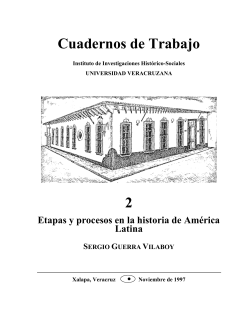 Etapas y procesos en la historia de AmÃ©rica Latina